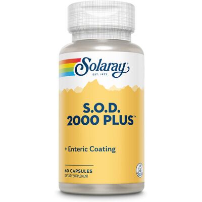 Solaray SOD 2000 Plus 400 mg 100 pflanzliche Kapseln Solaray SOD 2000 Plus 400 mg 100 pflanzliche Kapseln