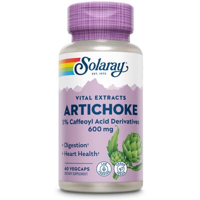 Solaray Artischocke 300 mg 60 pflanzliche Kapseln Solaray Artischocke 300 mg 60 pflanzliche Kapseln
