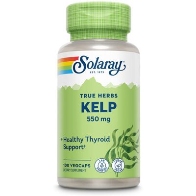 Solaray Kelp 550 mg 100 vegane Kapseln Solaray Kelp 550 mg 100 vegane Kapseln