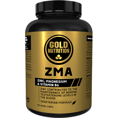 Gold Nutrition ZMA - Zink Magnesium Vitamin B6 Ergänzung Gold Nutrition ZMA - Zink Magnesium Vitamin B6 Ergänzung
