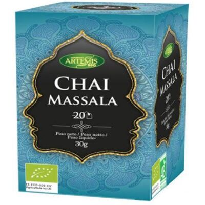 Artemis Bio Chai Massala Eco without Tee 20 Filters Artemis Bio Chai Massala Eco without Tee 20 Filters