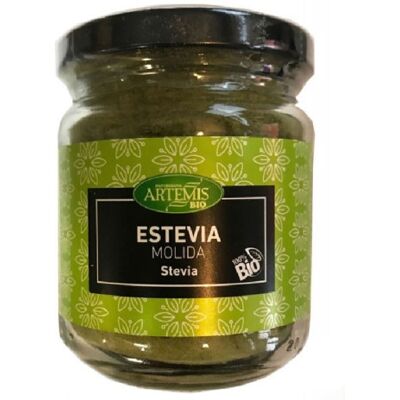 Artemis Bio Eco Ground Stevia Jar 65 gr Artemis Bio Eco Ground Stevia Jar 65 gr