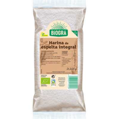 Biogra Dinkelvollkornmehl 500 gr Biogra Dinkelvollkornmehl 500 gr