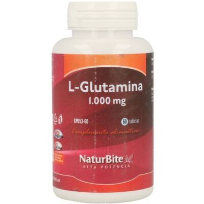 Naturbite L-Glutamin 60 Kapseln 1000 mg Naturbite L-Glutamin 60 Kapseln 1000 mg