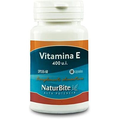 Naturbite Vitamin E 400 IE Natural 60 Tabletten Naturbite Vitamin E 400 IE Natural 60 Tabletten