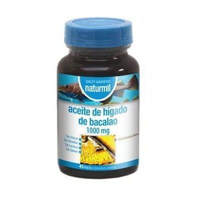 Naturmil Lebertran 1000 mg 45 Kapseln Naturmil Lebertran 1000 mg 45 Kapseln