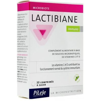 Pileje Lactibiane Immuno 30 Sucking Tablets Pileje Lactibiane Immuno 30 Sucking Tablets