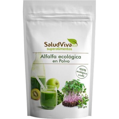 Salud Viva Bio-Alfalfa-Pulver 200 gr Salud Viva Bio-Alfalfa-Pulver 200 gr