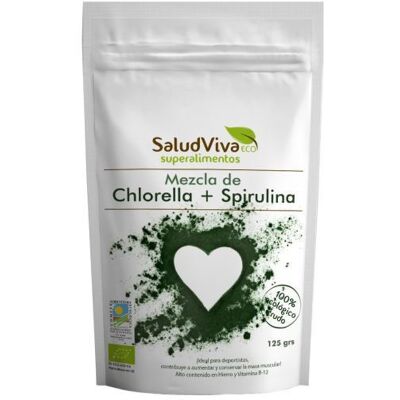 Salud Viva Chlorella Spirulina 125g Superfood Salud Viva Chlorella Spirulina 125g Superfood