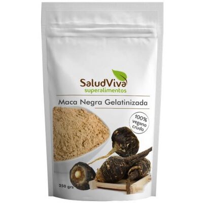 Salud Viva Gelatinized Black Maca 250 gr Salud Viva Gelatinized Black Maca 250 gr