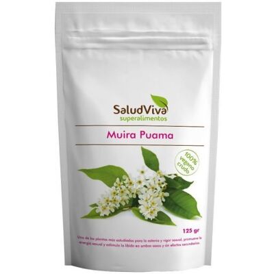 Salud Viva Muira Puama 125 g - Kräuterpräparat Salud Viva Muira Puama 125 g - Kräuterpräparat