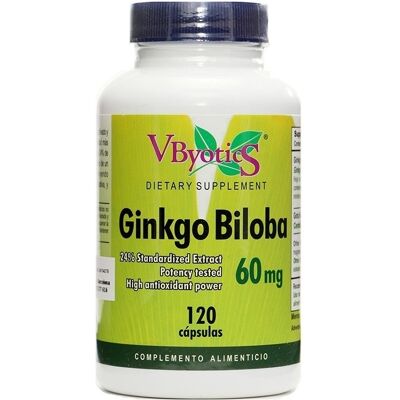 Vbyotics Ginkgo Biloba 120 mg 120 Kapseln Vbyotics Ginkgo Biloba 120 mg 120 Kapseln