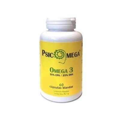 Ynsadiet Psicomega Nahrungsergänzungsmittel 60 Kapseln Ynsadiet Psicomega Nahrungsergänzungsmittel 60 Kapseln