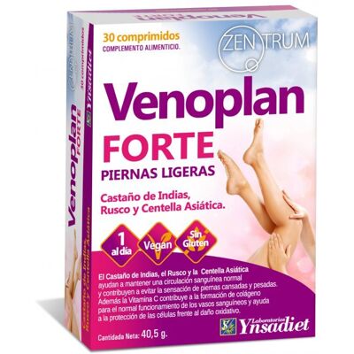 Ynsadiet Zentrum Nahrungsergänzungsmittel Venoplan Forte 30 Tabletten Ynsadiet Zentrum Nahrungsergänzungsmittel Venoplan Forte 30 Tabletten