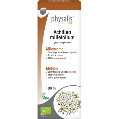 Physalis Physalis Achillea millefolium yarrow bio ext 100 ml Physalis Physalis Achillea millefolium yarrow bio ext 100 ml