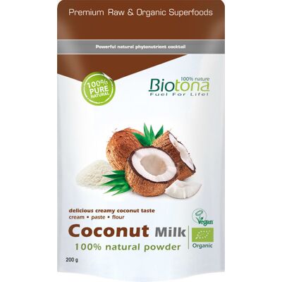 Biotona Bio-Kokosmilch 200 gr Biotona Bio-Kokosmilch 200 gr