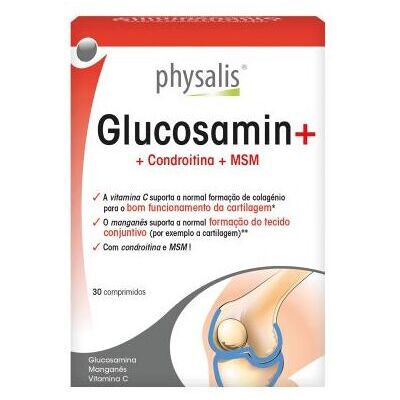 Physalis Glucosamin+Chondroitin+Msm 30 Tabletten 30 Units Physalis Glucosamin+Chondroitin+Msm 30 Tabletten 30 Units