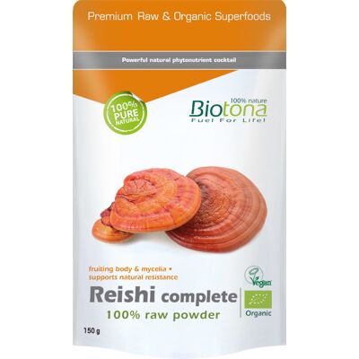 Biotona Reishi Complete Raw 150 gr Biotona Reishi Complete Raw 150 gr