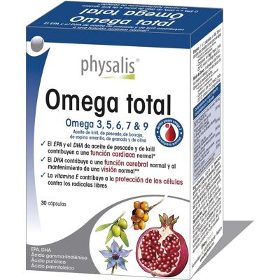 Physalis Omega Total - Fisch & Pflanzen Omega Ergänzung Physalis Omega Total - Fisch & Pflanzen Omega Ergänzung