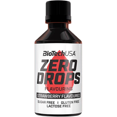 BiotechUSA Null Tropfen Erdbeere 50 ml Erdbeere BiotechUSA Null Tropfen Erdbeere 50 ml Erdbeere