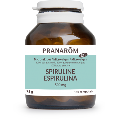Pranarôm Spirulina 150 Tabletten - Nahrungsergänzung Pranarôm Spirulina 150 Tabletten - Nahrungsergänzung