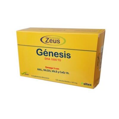 Suplementos Zeus Genesis Dha 120 Kapseln 120 Suplementos Zeus Genesis Dha 120 Kapseln 120