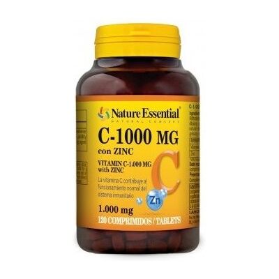Nature Essential Vitamin C + Zink 1000 mg 120 Nature Essential Vitamin C + Zink 1000 mg 120