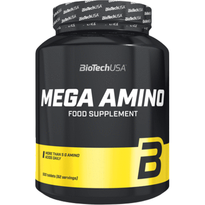 BioTechUSA Mega Amino - 500 Tabletten - Nahrungsergänzung BioTechUSA Mega Amino - 500 Tabletten - Nahrungsergänzung