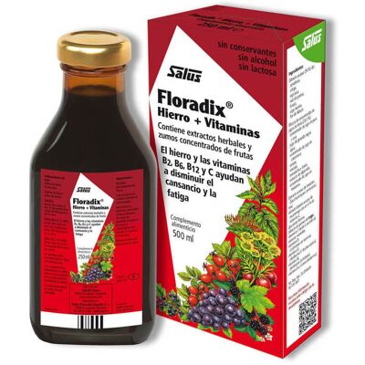 Salus Floradix Eisen + Vitamine 500 ml Salus Floradix Eisen + Vitamine 500 ml