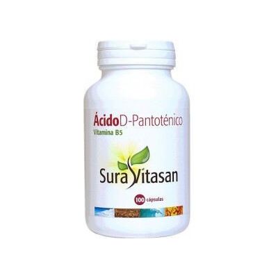 Sura Vitasan Pantothensäure 500 Mg 100 Kapseln - Hohe Konzentration Sura Vitasan Pantothensäure 500 Mg 100 Kapseln - Hohe Konzentration