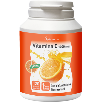 Plameca Reines Vitamin C 1000 mg 120 pflanzliche Kapseln 120 Plameca Reines Vitamin C 1000 mg 120 pflanzliche Kapseln 120