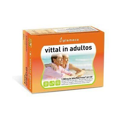 Plameca Vittal für Erwachsene, 20 Fläschchen 20 Plameca Vittal für Erwachsene, 20 Fläschchen 20