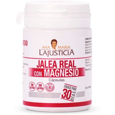 Ana María Lajusticia Gelée Royale mit Magnesium 60 Kapseln Ana María Lajusticia Gelée Royale mit Magnesium 60 Kapseln