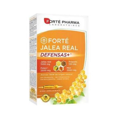 Forté Pharma Forté Royal Jelly Defenses+ 20 Ampullen Forté Pharma Forté Royal Jelly Defenses+ 20 Ampullen