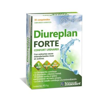 Ynsadiet Diureplan Forte Zentrum 43,5 gr 30 Tabletten Ynsadiet Diureplan Forte Zentrum 43,5 gr 30 Tabletten