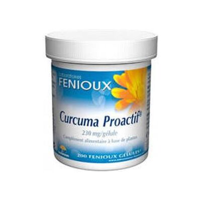 Fenioux Kurkuma Proactif 90 Kapseln - Nahrungsergänzungsmittel Fenioux Kurkuma Proactif 90 Kapseln - Nahrungsergänzungsmittel