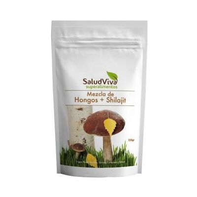 Salud Viva Pilz- und Shilajit-Mischung 125 g Salud Viva Pilz- und Shilajit-Mischung 125 g