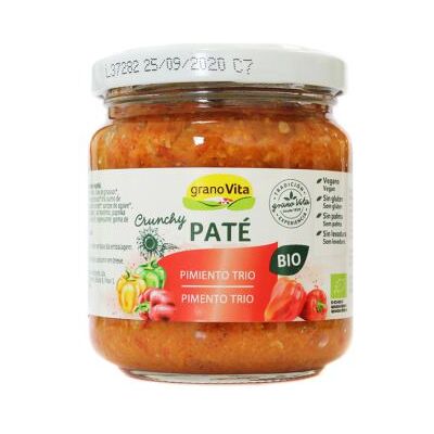 Granovita Crunchy Pate & Pepper Trio Bio 175 gr Granovita Crunchy Pate & Pepper Trio Bio 175 gr