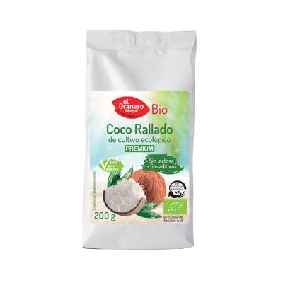 El Granero Integral Fein geriebene Bio-Kokosnuss 200 gr El Granero Integral Fein geriebene Bio-Kokosnuss 200 gr