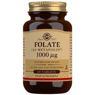 Solgar Folate 1000mcg - Nahrungsergänzungsmittel Solgar Folate 1000mcg - Nahrungsergänzungsmittel