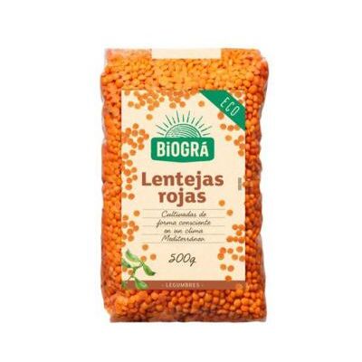 Biogra Rote Linsen 500 gr Biogra Rote Linsen 500 gr