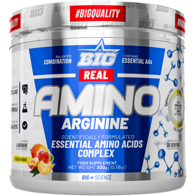 BIG Amino-Arginin 300 gr Pfirsich-Mango BIG Amino-Arginin 300 gr Pfirsich-Mango