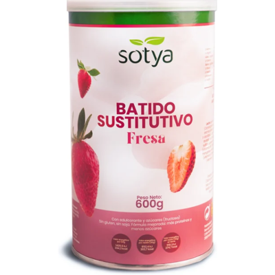 Sotya Mahlzeitenersatz-Shake 600 g Erdbeere Sotya Mahlzeitenersatz-Shake 600 g Erdbeere