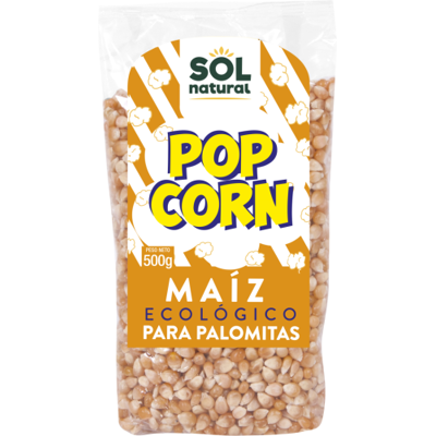 Sol Natural Bio-Popcorn Mais 500 gr Sol Natural Bio-Popcorn Mais 500 gr