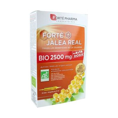 Forté Pharma Bio-Gelée Royale 2500 mg 20 Ampullen Forté Pharma Bio-Gelée Royale 2500 mg 20 Ampullen