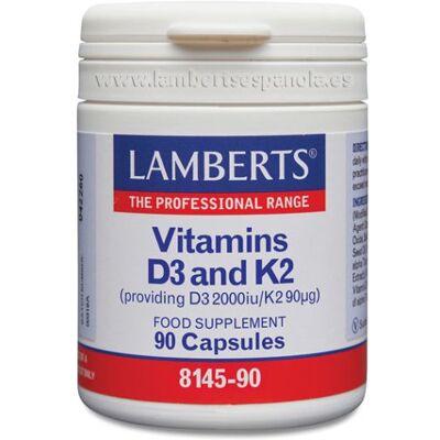 Lamberts Vitamin D3 2000 IE und K2 90 g Lamberts Vitamin D3 2000 IE und K2 90 g