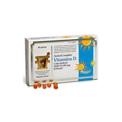 Pharma Nord Aktivkomplex Vitamin D 1600UI. 80 Kapseln Pharma Nord Aktivkomplex Vitamin D 1600UI. 80 Kapseln