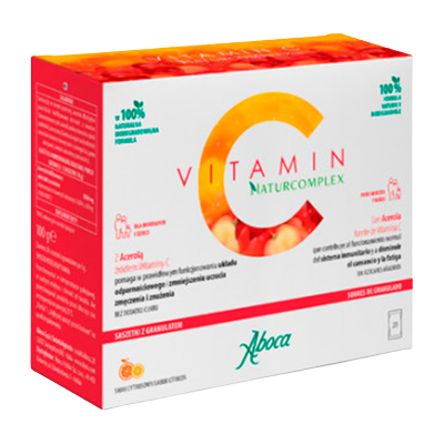 Aboca Vitamin C Naturcomplex 20 Sachets - Nahrungsergänzungsmittel Aboca Vitamin C Naturcomplex 20 Sachets - Nahrungsergänzungsmittel