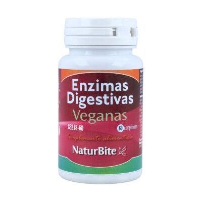 Naturbite Vegane Verdauungsenzyme 60 Tabletten Naturbite Vegane Verdauungsenzyme 60 Tabletten