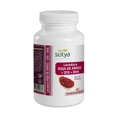 Sotya Roter Hefereis mit Q10 und DHA 550 mg, 60 Kapseln Sotya Roter Hefereis mit Q10 und DHA 550 mg, 60 Kapseln
